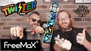 FreeMaX TWISTER Kit - Vape Tree Review (字幕付き)