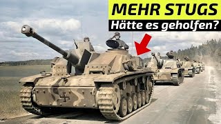 Was wäre passiert, wenn Deutschland viel mehr StuGs statt schwere Panzer gebaut hätte?