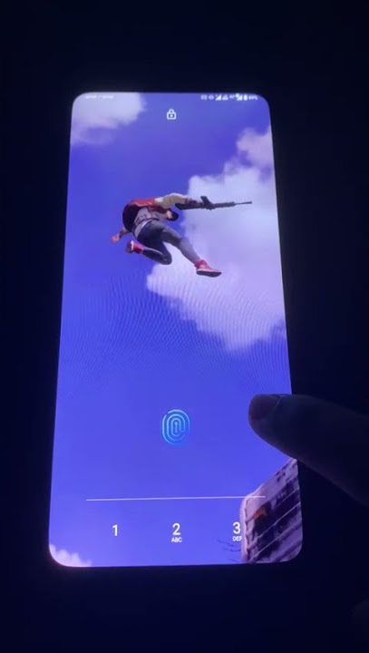PUBG New state Live wallpaper and Always on Display Theme on ROG Phone 5