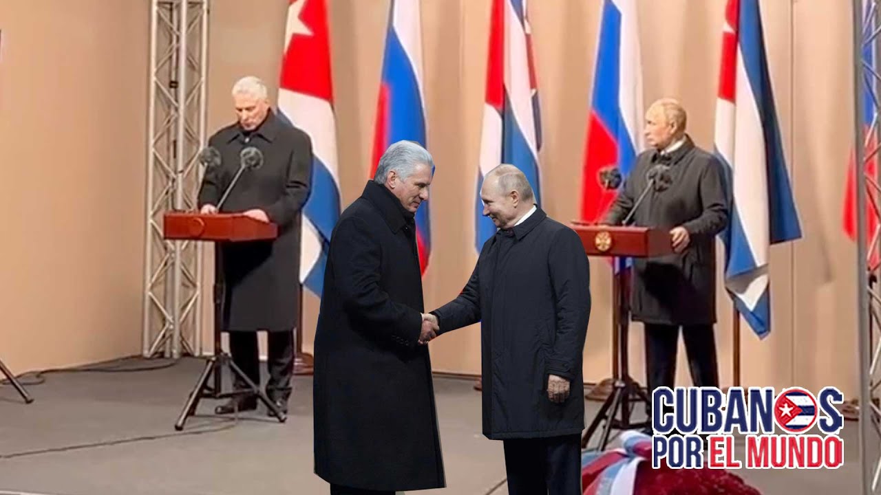 ¿A qué fue el Puesto de Dedo, Díaz-Canel a Rusia a reunirse con Putin?