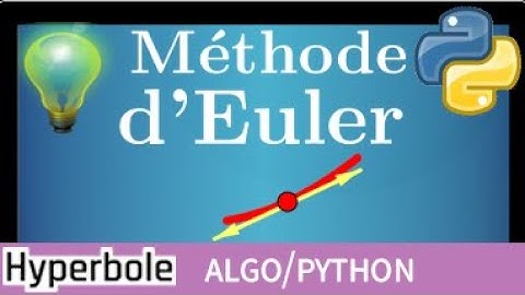 Python • Méthode d’Euler pour obtenir la courbe de la fonction exponentielle  f