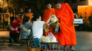 Luang Prabang Morning Alms Giving, Laos by Chao's Travel Log 137 views 2 months ago 8 minutes, 28 seconds