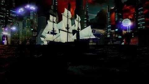 Scifi Floating City - CyberPunk Pirates - UE4