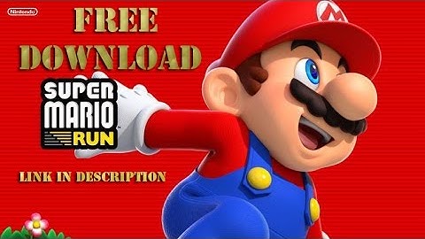 Free Super Mario Run Download for iOS and Android Apk [Full Version]