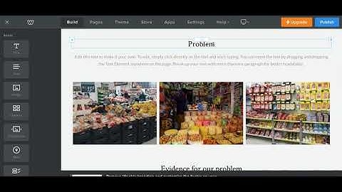 Weebly tutorial  moving elements