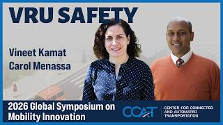 Cognitive Intent of VRUs Safety Research 2026 CCAT Global Symposium