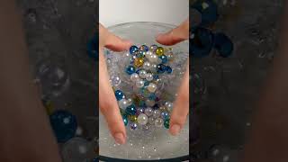 Satisfying Pearl &amp; Bead Slime Mixing ✨