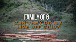 Family of 6 start their off grid journey in the middle of 2 cyclones!