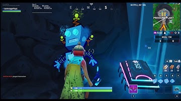 Fortbyte #52 Location - Accessible with Bot Spray inside a Robot Factory ( Fortnite )