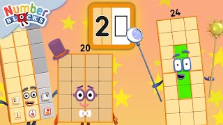 El Club de los Veinte 2⃣0⃣ | Aprende a contar  Numberblocks Episodios completos en español