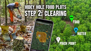 How to Clear for a New, Small Food Plot (718)