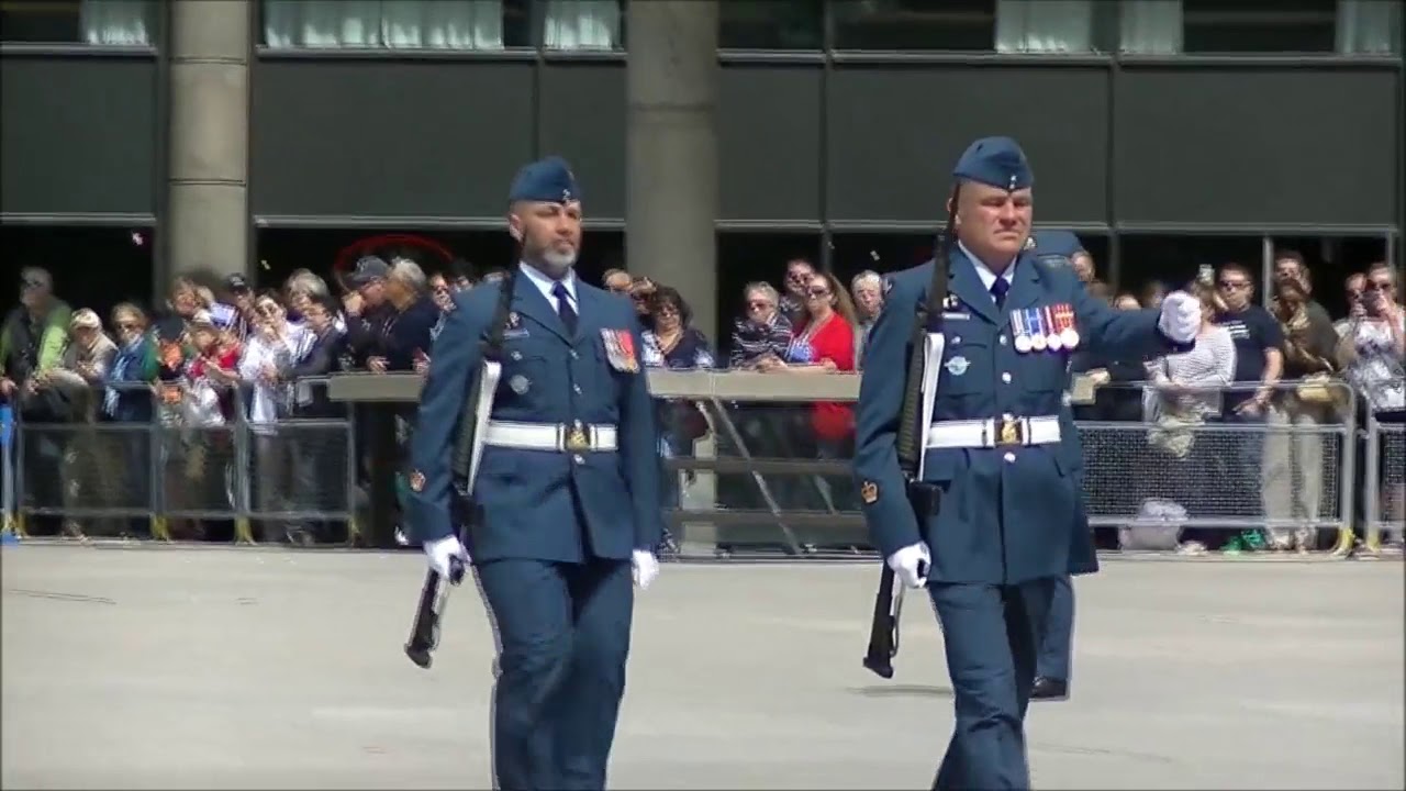 Royal Australian Air Force On Parade