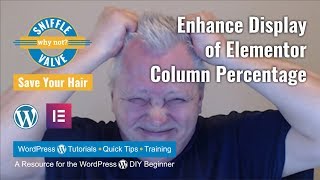 Celebrity Elementor - Enhance column width percentage display Wealth