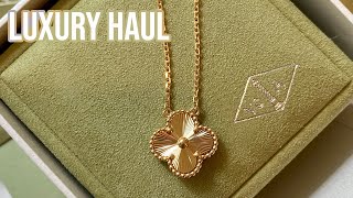 LUXURY HAUL | Van Cleef and Arpels & Saint Laurent Mini Haul