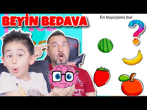 SÜPER ZEKA MISIN? TUZAKLI BEYİN VE ZEKA TESTİ!  | MOBİL BRAIN OUT OYNUYORUZ