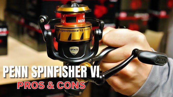 Penn Spinfisher V & VI Spinning Reel & Rod Combo unboxing + first look 