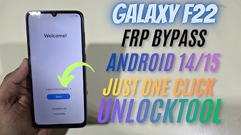 Galaxy F22 FRP Bypass Android 14/15 | One-Click UnlockTool Method | 100% Working | 2025