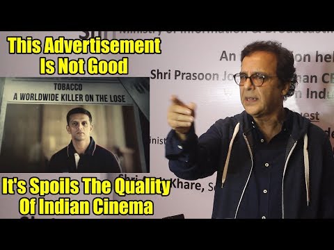 Vidhu Vinod Chopra Reaction On Advertisement Before Movie | #CBFC New Logo Launch