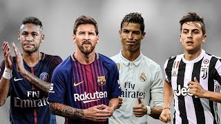 MESSI vs DYBALA vs NEYMAR vs RONALDO ● Despacito vs Shape of you vs Rockabye vs Swich Swich | 1080p