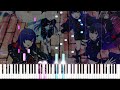 〖楽譜あり〗【採譜してみた】点灯 / V.W.P〖ピアノ楽譜 Created by ジョーカー〗