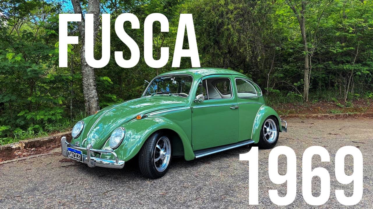O FUSCA 1969 MAIS ESTILOSO DO BRASIL! 😱🔥 Raro, Baixo e Perfeito!