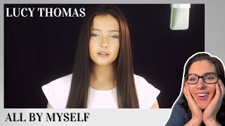 LucieV Reacts to Lucy Thomas - All By Myself