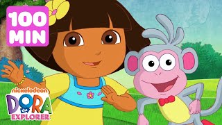 Dora \& Boots Best Friends Forever Marathon! 💗 100 Minutes of Dora the Explorer | Dora \& Friends