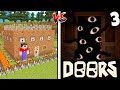 DOORS ROBLOX ПРОТИВ САМЫЙ ЗАЩИЩЕННЫЙ ДОМ В МАЙНКРАФТ | 2 НУБА И ДЕВУШКА ПРО В MINECRAFT