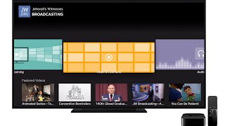 Watch JW Broadcasting Videos on Apple TV