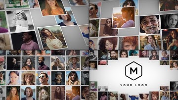 Mosaic Logo Reveal for DaVinci Resolve