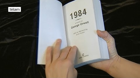 La novela "1984" de Orwell se convirtió en éxito de ventas desde la asunción de Trump