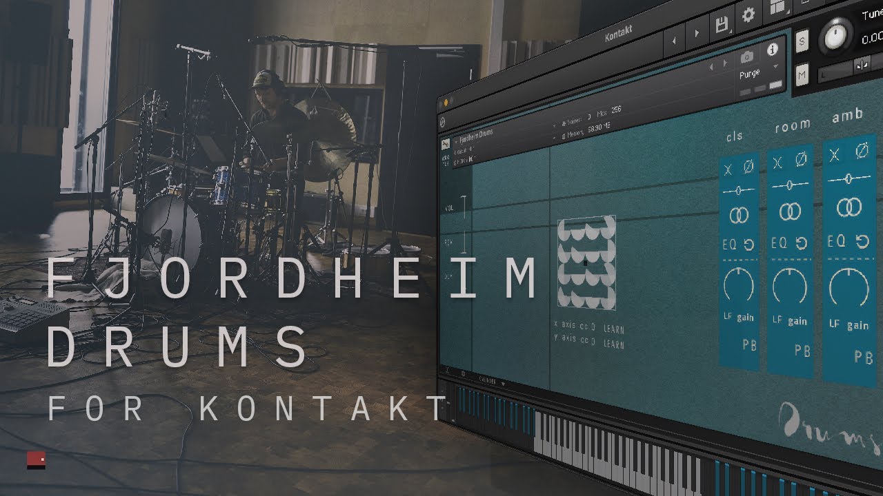 Fjordheim Drums ○ Realistic and Lively Vintage Drum Set ○ For