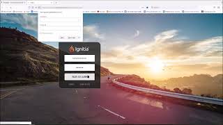 Ignitia Login Example