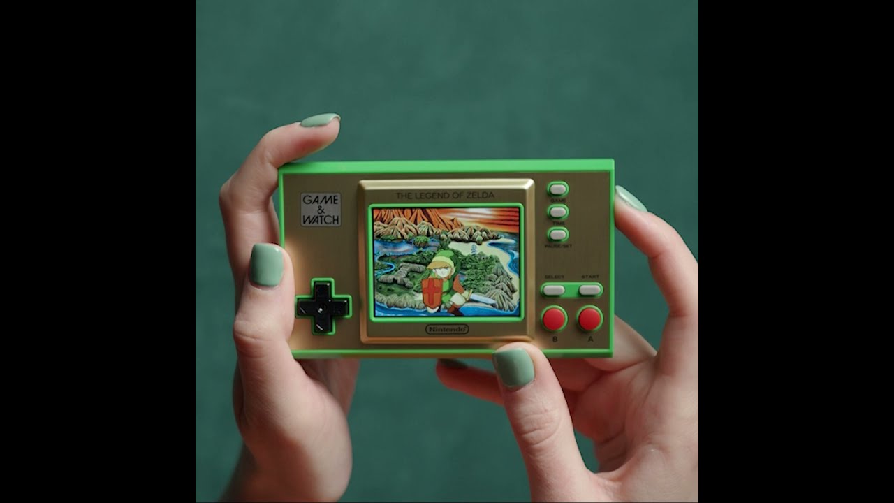 Для тех, кто пропустил обзор на Nintendo Game & Watch: The Legend of Zelda. ASMR unboxing