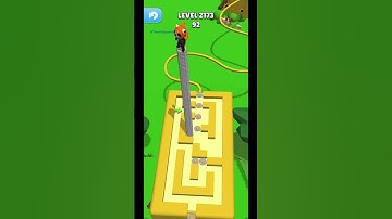 Gameplay top mobile games Relaxing n satisfying game iOS/ANDROID Stacky Dash  #shorts Level 2173