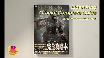 Elden Ring, Official Complete Guide ~Japanese~ Full book flip through every page