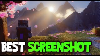 The Art of Taking Screenshots (in Minecraft)