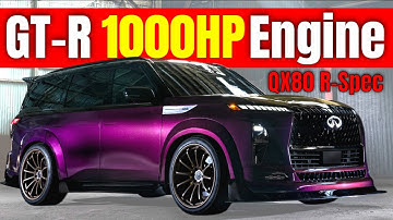 Infiniti QX80 R-Spec with 1,000HP GT-R Engine Shocks SEMA!