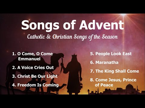 Songs of Advent | 8 Christian & Catholic Advent Hymns & Songs | Choir w/ Lyrics | Sunday 7pm Choir