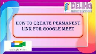 How to create permanent link for google ...
