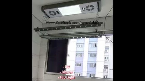 Remode hub automated laundry rack