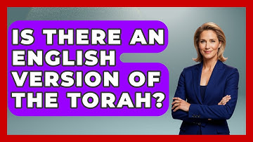 Is There An English Version Of The Torah? - Jewish Teachings For All