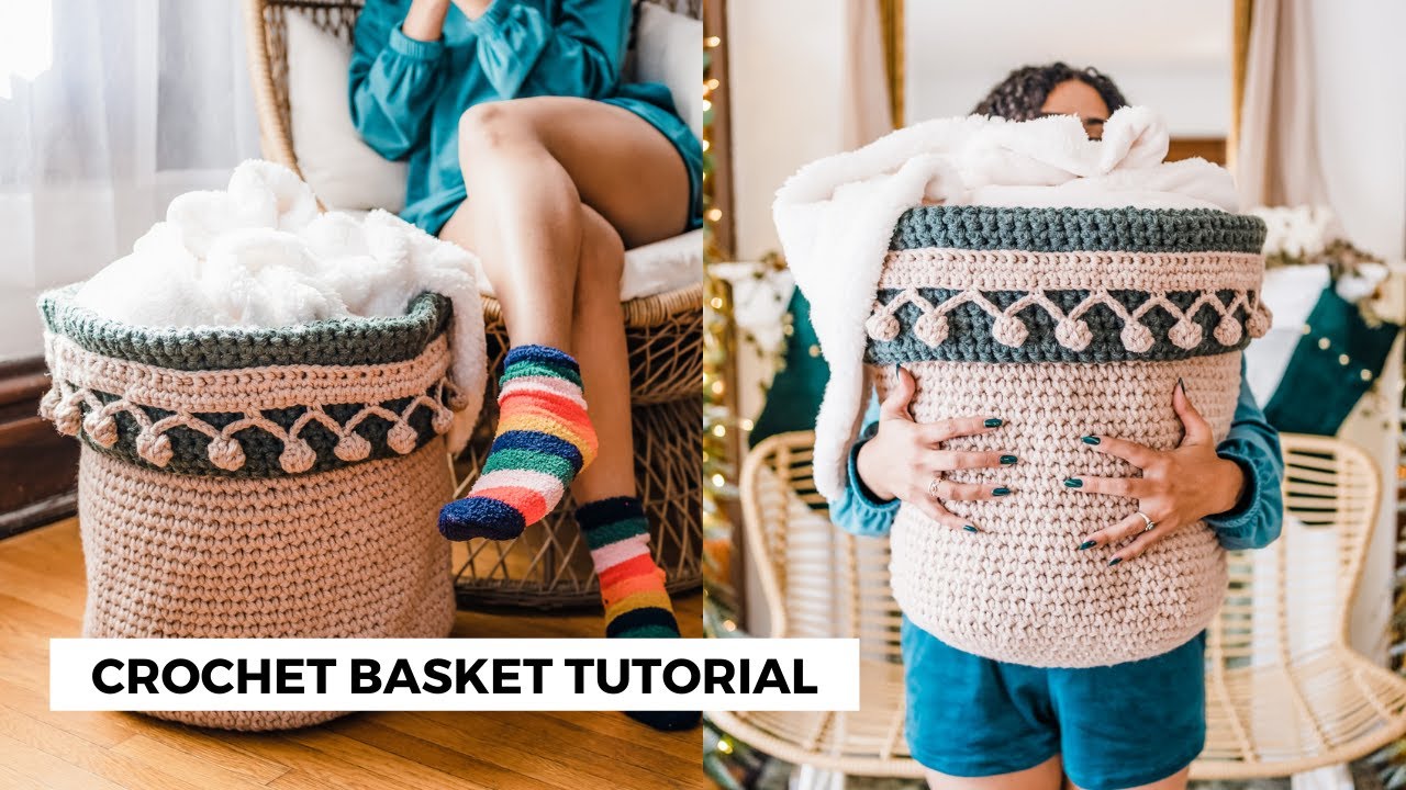 Starlight Basket // Crochet PDF Pattern — TL Yarn Crafts