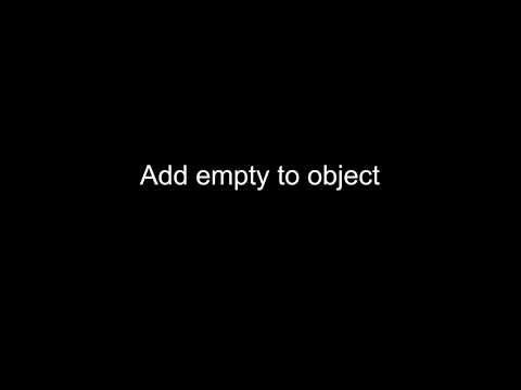 Rigged systems - Add empty to object