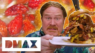 Casey Dines In Hell With The Diablo Burger Challenge | Man V Food