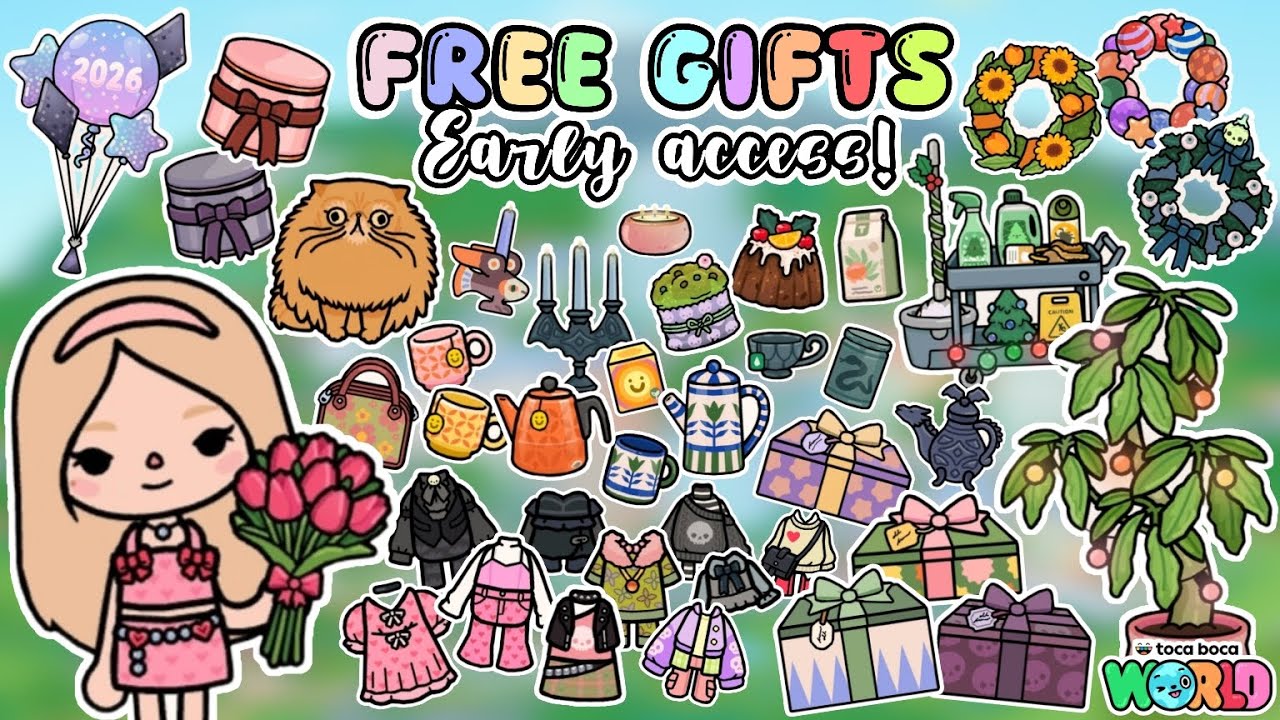 Бесплатные подарки Toca Boca! Ранний доступ 🥳