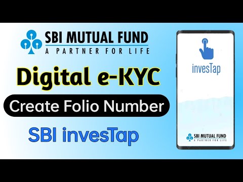 How to use SBI investap | How to Complete e KYC for SBI Mutual Fund | SBI Mutual Fund Digital e KYC