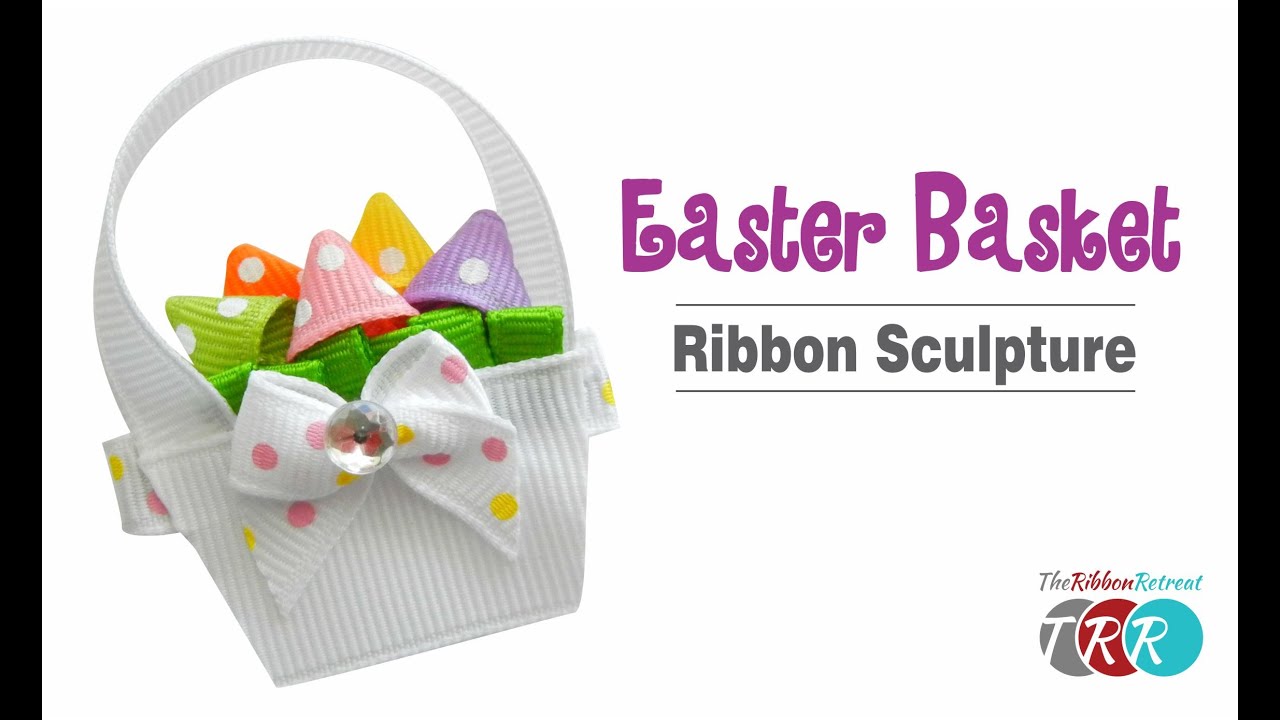 Easter Egg Ribbon Sculpture,  Video - The Ribbon Retreat Blog