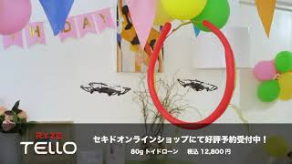 トイドローン「TELLO」紹介動画【セキド公式】