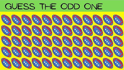 90% Of The People Fail To Find Even Half Of The Odd Ones